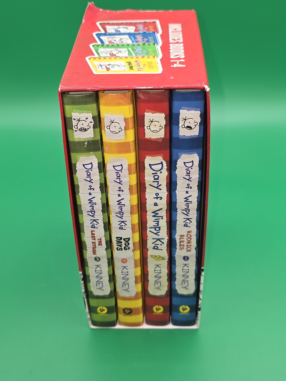 Diary of a Wimpy Kid Box Set (Books 1–4) by Jeff Kinney